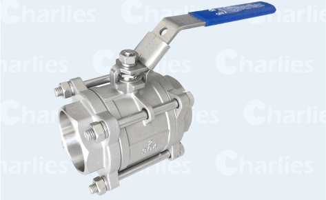3PC BALL VALVE THREAD END 1000WOG