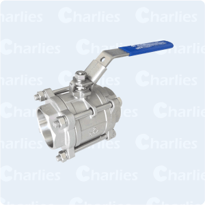 3PC BALL VALVE THREAD END 1000WOG