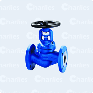 CAST STEEL GLOBE VALVE DIN STD FLANGES