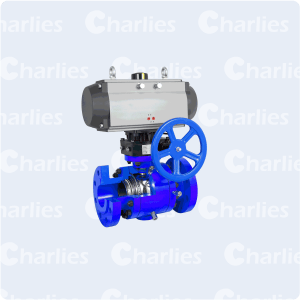 PNUEMATIC ACTUATOR WITH BALL VALVE