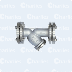 Y-STRAINER FLANGED ENDS